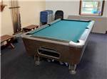 Pool table for guests at LUNA SANDS RV RESORT - thumbnail