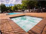 The swimming pool and spa at MUNDS PARK RV RESORT - thumbnail