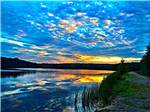 Beautiful sunrise on the lake at OTTER LAKE CAMP RESORT - thumbnail