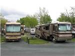 A couple of motorhomes at ROGUE VALLEY OVERNITERS - thumbnail