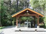 Covered fish cleaning station at POMO RV PARK & CAMPGROUND - thumbnail
