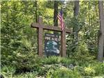 The front entrance sign at PINE ACRES FAMILY CAMPING RESORT - thumbnail