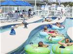 People floating on the lazy river at MYRTLE BEACH TRAVEL PARK - thumbnail