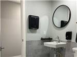 The very clean restroom at ZACHARY TAYLOR WATERFRONT RV RESORT - thumbnail