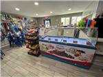 The inside of the convenience store at NAVARRE BEACH CAMPING RESORT - thumbnail