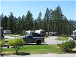 A grouping of pull thru RV sites at FAIRMONT HOT SPRINGS RESORT - thumbnail