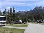 A row of paved RV sites at FAIRMONT HOT SPRINGS RESORT - thumbnail