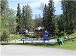 The playground equipment at FAIRMONT HOT SPRINGS RESORT - thumbnail