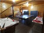 The games in the recreation hall at INDIAN HEAD CAMPGROUND - thumbnail