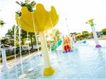 The splash pad in the swimming pool at BISSELL'S HIDEAWAY RESORT - thumbnail