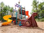 The children's playground at FISHERMAN'S COVE TENT & TRAILER PARK - thumbnail