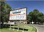 Sign at the park entrance at HIGHLANDS RV PARK - thumbnail