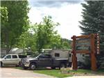 The front entrance sign at LAKE PARK CAMPGROUND & COTTAGES - thumbnail