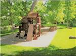 Playground for children at LAKE PARK CAMPGROUND & COTTAGES - thumbnail