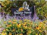 The front entrance sign at SUMMER HOUSE PARK - thumbnail