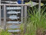 A sign saying what they have for rent at SUMMER HOUSE PARK - thumbnail