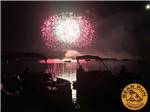 Fireworks over the water at BEAR RUN CAMPGROUND - thumbnail