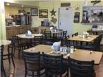 The kitchen and dining area at FORT STOCKTON RV PARK - thumbnail