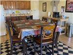 A table in the kitchen at TOMBSTONE RV PARK - thumbnail