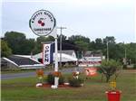 The front entrance sign at CHERRY GROVE CAMPGROUND - thumbnail