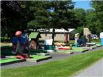 The miniature golf course at CHERRY GROVE CAMPGROUND - thumbnail