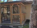 The front deck on one of the rental cabins at VERO BEACH KAMP - thumbnail