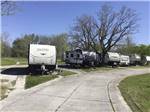 Some of the back-in RV sites at HOUSTON CENTRAL RV PARK - thumbnail