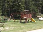 The children's playground at WILD BILL'S CAMPGROUND, SALOON & GRILL - thumbnail