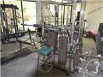 The exercise room and equipment at GLOWING EMBERS RV PARK & TRAVEL CENTRE - thumbnail