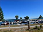A lot of boats docked at QUINTE'S ISLE CAMPARK - thumbnail