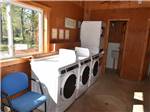 Inside of the laundry room at TOBERMORY VILLAGE CAMPGROUND & CABINS - thumbnail