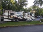 A motorhome parked in a RV site at LAKESIDE RV CAMPGROUND - thumbnail