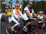 People on a bicycle parade at RINCON COUNTRY WEST RV RESORT - thumbnail