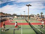 Tennis courts at VOYAGER RV RESORT & HOTEL - thumbnail