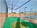 Inside of the batting cages at SUPERSTITION SUNRISE RV RESORT - thumbnail