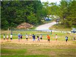 People playing volleyball at ARROWHEAD RV CAMPGROUND - thumbnail