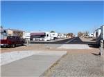 A group of concrete pad RV sites at DESERT WILLOW RV RESORT - thumbnail