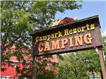 The front entrance sign at CAMPARK RESORTS FAMILY CAMPING & RV RESORT - thumbnail