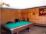 A pool table in the rec room at HOLIDAY PALMS RESORT - thumbnail