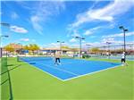 Tennis courts at VIEWPOINT RV & GOLF RESORT - thumbnail