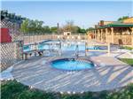 The hot tub and swimming pool at BANDERA PIONEER RV RIVER RESORT - thumbnail