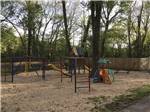 The playground equipment at COOPER CREEK RESORT & CAMPGROUND - thumbnail
