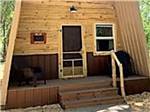 The front view of a cabin rental at DOLORES RIVER RV RESORT BY RJOURNEY - thumbnail