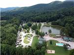 An aerial view of the campsites at LEISURE ACRES CAMPGROUND - thumbnail