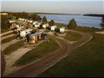 RV sites along the water at TOM SAWYER'S RV PARK - thumbnail