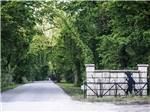 Road leading into campground at TOM SAWYER'S RV PARK - thumbnail