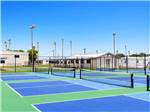 Tennis and pickleball courts at CASA DEL VALLE RV RESORT - thumbnail