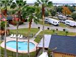 Aerial view over campground at HOUSTON EAST RV RESORT - thumbnail