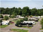 An aerial view of the campsites at MEMPHIS GRACELAND RV PARK & CAMPGROUND - thumbnail