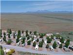 An amazing aerial view of the campground at METEOR CRATER RV PARK - thumbnail